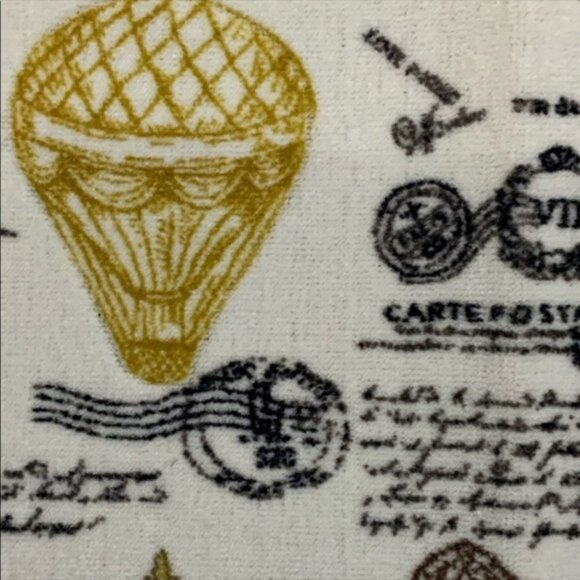 Paris Eiffel Tower French Bath Mat Rug Rectangle White Gold Multi 20 in x 32 in - Picture 6 of 14